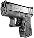 Glock 26 Gen3, Striker Fired, Semi-automatic, Polymer Frame Pistol, Sub-Compact, 9MM, 3.43" Barrel, Matte Finish, Black, Fixed Sights, 10 Rounds, 2 Magazines PI2650201