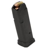 Magpul MAG550-BLK PMAG GL9 15rd 9mm Compatible w/Glock 19/26 Black Polymer

