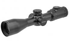 Leapers, Inc. - UTG OP3 Rifle Scope, 4-16X44, 30mm Main Tube, Black Color, UMOA Range Estimating Etched Glass Reticle, 0.25 MOA Adjustment OP3-GM4164UMOA