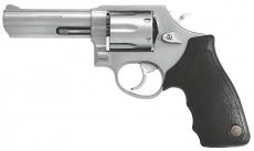 Taurus, Model 65, .357 Magnum, 6rd Capacity, 4" Barrel, Fixed Sights, Matte Stainless Steel, Rubber Grips, Single/Double Action Revolver, 2-650049
