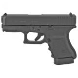 Glock 30SF Gen3, Striker Fired, Semi-automatic, Polymer Frame Pistol, Sub-Compact, 45 ACP, 3.78" Barrel, Matte Finish, Black, Fixed Sights, 10 Rounds, 2 Magazines PF3050201