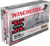 Winchester Ammunition Super-X, 308WIN, 180 Grain, Power Point, 20 Round Box X3086