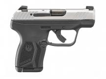 Ruger LCP MAX, .380 ACP, 1-10rd Magazine, 2.8" Barrel, Stainless Slide, Black Frame, Tritium Front Sight with White Outline and Drift Adjustable Rear Sight, Integrated Trigger Safety, Includes Soft Pocket Holster and Magazine Loader 13753
