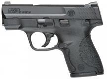 Smith & Wesson M&P Shield, California Compliant, Striker Fired, Semi-automatic, Polymer Frame Pistol, Micro-Compact, 40 S&W, 3.1" Barrel, Armornite Finish, Black, 3 Dot Sight, 2 Magazines, (1) 6-Round and (1) 7- Round 187020