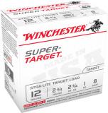Winchester Ammunition SUPER-TARGET, 12 Gauge 2.75", 1 oz, #8, Shot Shell, 25 Round Box TRGTL128B