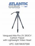 Vanguard Alta Pro 2V 263CV Carbon Tripod with Lightweight Video Head
