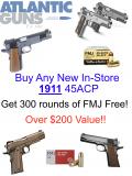 Buy a 1911 Get 300RDS FREE!!