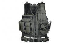 Leapers, Inc. - UTG 547 - Law Enforcement Tactical Vest, Vest, Black PVC-V547BT