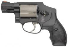 Smith & Wesson Model 340, Double Action Only, Metal Frame Revolver, J-Frame, 357 Magnum, 1.875" Barrel, Scandium Alloy, Titanium Alloy Cylinder, Black, Rubber Grips, Fixed Sights, 5 Rounds, No Internal Lock 103061