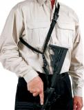 Blackhawk 70GS16BK Storm XT Rifle Sling Black Nylon Webbing 46"-64" OAL 1.25" Wide Single-Point Design
