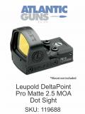 Leupold DeltaPoint Pro Matte 2.5 MOA Dot Sight