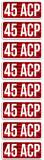 Mtm Ammo Caliber Labels .45acp