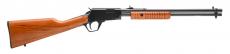 Rossi RP22, Pump Action Rifle, 22LR, 18" Barrel, Matte Finish, Black, Wood Stock, Adjustable Sights, 15 Rounds RP22181WD