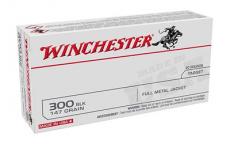 Winchester Ammunition USA, 300 Blackout, 147 Grain, Full Metal Jacket, 20 Round Box USA300B147