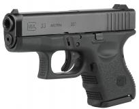 Glock, 33 Gen3, .357 SIG, 2-9rd Magazines, 3.43" Barrel, Matte Finish, Black, Fixed Sights, Sub-Compact Semi-Automatic Pistol, PI3350201

