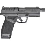 Springfield Armory, Hellcat Pro OSP, 9mm, 1-15rd + 1-17rd Magazine, 4.4" Threaded Barrel, Tritium Front Sight, Tactical Rack U-Notch, Black Finish, Black Polymer Frame, Semi-automatic Pistol, HCP9449BTOSP